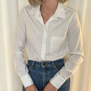 Daily Look white cotton button up